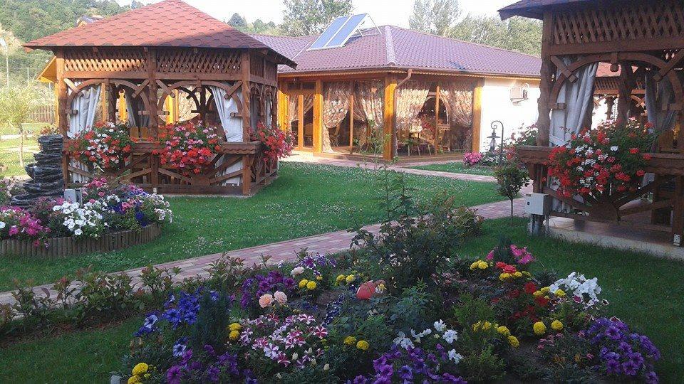 Pensiunea Cabana Soimul Comăneşti エクステリア 写真